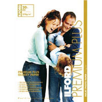 Ilford Premium Plus Photo Glossy Paper 13x18cm 270g/m 50 Sheets (1152920)